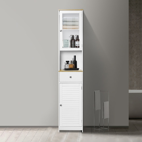 Tall wide shop bathroom cabinets